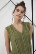Knitting instructions Vest with open sides 276-70 LANGYARNS AURA as download