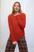 Strickanleitung Damenpullover PTO-055_04 LANGYARNS MERINO...