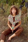 Knitting instructions Triangular shawl PTO-058_01...