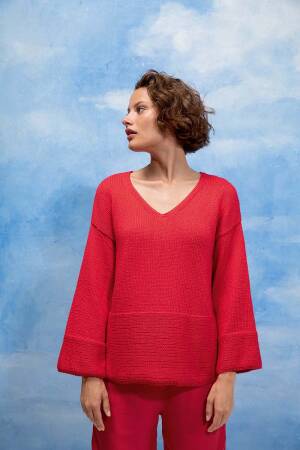 Strickset Pullover Lang Yarns AMIRA LIGHT mit Anleitung in garnwelt-Box