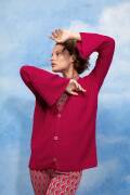 Strickset Jacke Lang Yarns NORMA mit Anleitung in garnwelt-Box S-M