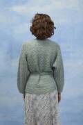 Strickset Wickeljacke Lang Yarns MOHAIR LUXE mit Anleitung in garnwelt-Box