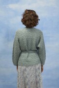Strickset Wickeljacke Lang Yarns MOHAIR LUXE mit Anleitung in garnwelt-Box L-XL