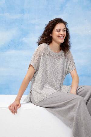 Strickset Pullover Lang Yarns LOTUS mit Anleitung in garnwelt-Box