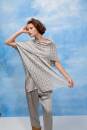 Knitting set Triangular shawl  with knitting instructions in garnwelt box in size ca 50 x 130 cm
