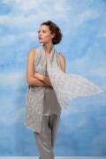 Strickset Schal Lang Yarns LOTUS mit Anleitung in garnwelt-Box ca 43 x 172 cm