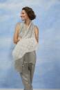 Strickset Schal Lang Yarns LOTUS mit Anleitung in garnwelt-Box ca 43 x 172 cm