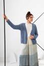 Strickset Jacke Lang Yarns LIZA mit Anleitung in garnwelt-Box S-M