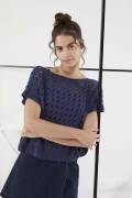Strickset Pullover Lang Yarns LINO mit Anleitung in garnwelt-Box