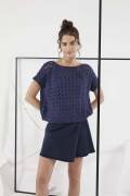 Strickset Pullover Lang Yarns LINO mit Anleitung in garnwelt-Box S-M