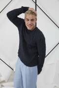 Strickset Pullover Lang Yarns SOFT COTTON mit Anleitung in garnwelt-Box S-M