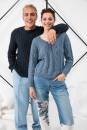Strickset Pullover Lang Yarns SOFT COTTON mit Anleitung in garnwelt-Box S-M