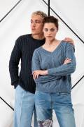 Knitting set Pullover  with knitting instructions in...
