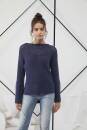 Knitting set Sweater NORMA with knitting instructions in garnwelt box in size S-M