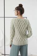 Knitting set Pullover  with knitting instructions in...