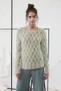 Knitting set Pullover  with knitting instructions in garnwelt box in size S-M