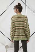 Strickset Pullover Lang Yarns AURA  REGINA  LACE mit Anleitung in garnwelt-Box S-M