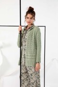Strickset Jacke Lang Yarns BABY COTTON mit Anleitung in garnwelt-Box L-XL