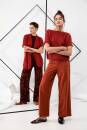 Knitting set Short-sleeved sweater AMIRA LIGHT with knitting instructions in garnwelt box