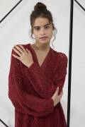 Strickset Jacke Lang Yarns LINO mit Anleitung in garnwelt-Box one size