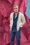 Strickset Jacke Lang Yarns NORMA mit Anleitung in garnwelt-Box S-M