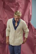 Strickset Jacke Lang Yarns NORMA mit Anleitung in garnwelt-Box S-M