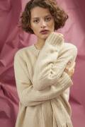 Knitting set Pullover REGINA with knitting instructions in garnwelt box in size S-M