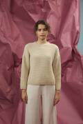 Knitting set Pullover REGINA with knitting instructions in garnwelt box in size S-M