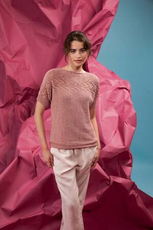 Strickset Pullover Lang Yarns CARLY mit Anleitung in garnwelt-Box