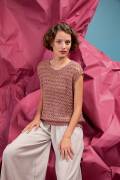 Strickset Pullunder Lang Yarns LINO mit Anleitung in garnwelt-Box