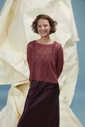 Knitting set Sweater CREALINO with knitting instructions in garnwelt box in size S-M