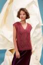 Strickset Pullunder Lang Yarns CREALINO mit Anleitung in garnwelt-Box