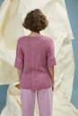 Knitting set Short-sleeved sweater LIZA with knitting instructions in garnwelt box