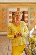 Knitting set Cardigan HAPPINESS with knitting instructions in garnwelt box