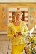 Knitting set Cardigan HAPPINESS with knitting instructions in garnwelt box