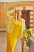 Strickset Cardigan WADWOOLADDICTSHAPPINESS PRETTY FLOWERS mit Anleitung in garnwelt-Box S-M