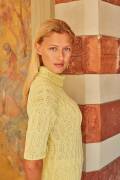 Knitting set Short-sleeved sweater SUNSHINE with knitting instructions in garnwelt box