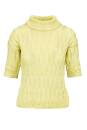 Knitting set Short-sleeved sweater SUNSHINE with knitting instructions in garnwelt box