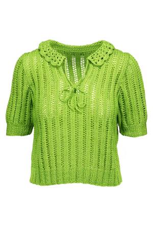 Strickset Short-sleeved sweater WADWOOLADDICTSSUNSHINE GRATEFUL HEART mit Anleitung in garnwelt-Box