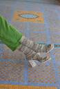 Strickset Socks WADWOOLADDICTSFOOTPRINTS SANDY TOES mit Anleitung in garnwelt-Box
