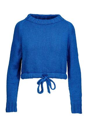 Strickset Sweater WADWOOLADDICTSHAPPINESS AQUAHOLIC mit Anleitung in garnwelt-Box S