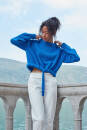Strickset Sweater WADWOOLADDICTSHAPPINESS AQUAHOLIC mit Anleitung in garnwelt-Box S