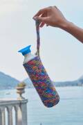 Knitting set Drink bottle cober SUNSHINE COLOR with knitting instructions in garnwelt box