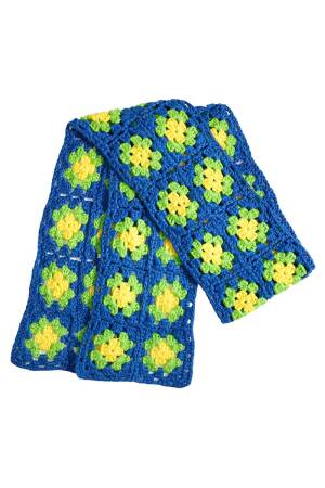Strickset Crocheted scarf WADWOOLADDICTSHAPPINESS OCEAN BREEZE mit Anleitung in garnwelt-Box