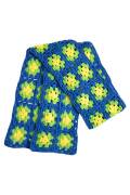 Strickset Crocheted scarf WADWOOLADDICTSHAPPINESS OCEAN BREEZE mit Anleitung in garnwelt-Box ca 20 x 180 cm