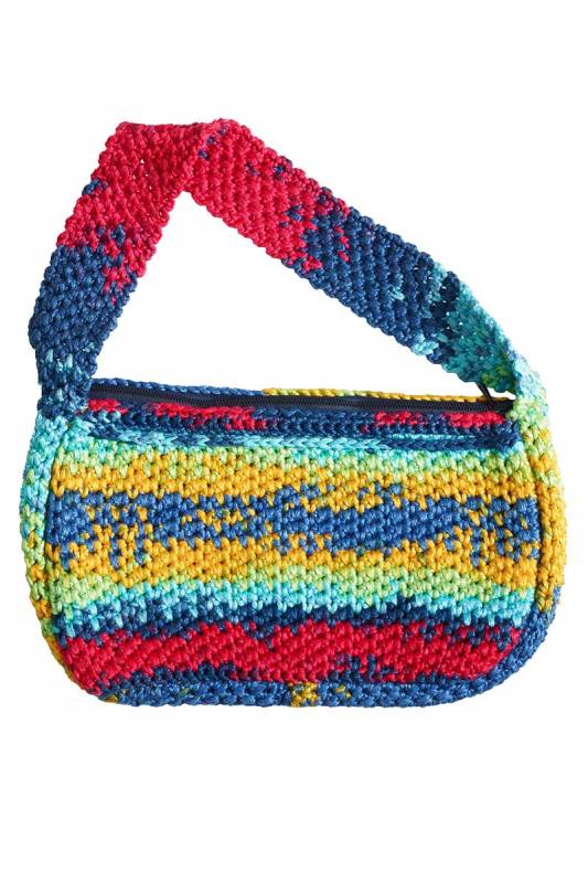 Knitting set Bag SUNSHINE COLOR with knitting instructions in garnwelt box in size ca 13 x 24 cm