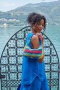 Strickset Bag WADWOOLADDICTSSUNSHINECOLOR FEELING TROPICAL mit Anleitung in garnwelt-Box ca 13 x 24 cm