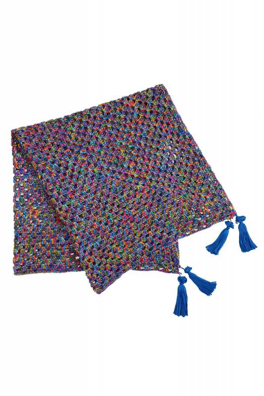 Strickset Blanket SUNSHINE COLOR mit Anleitung in garnwelt-Box