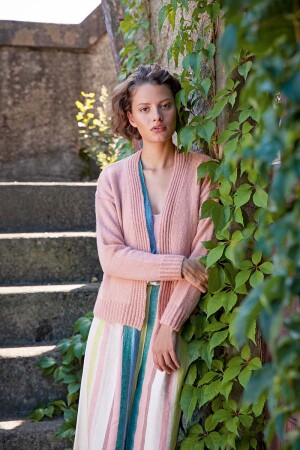 Strickset Jacke Lang Yarns ALPACA SOXX PLY mit Anleitung in garnwelt-Box XL