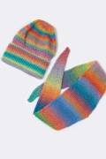Strickset Mütze Lang Yarns Mille Colori Baby mit Anleitung in garnwelt-Box 37